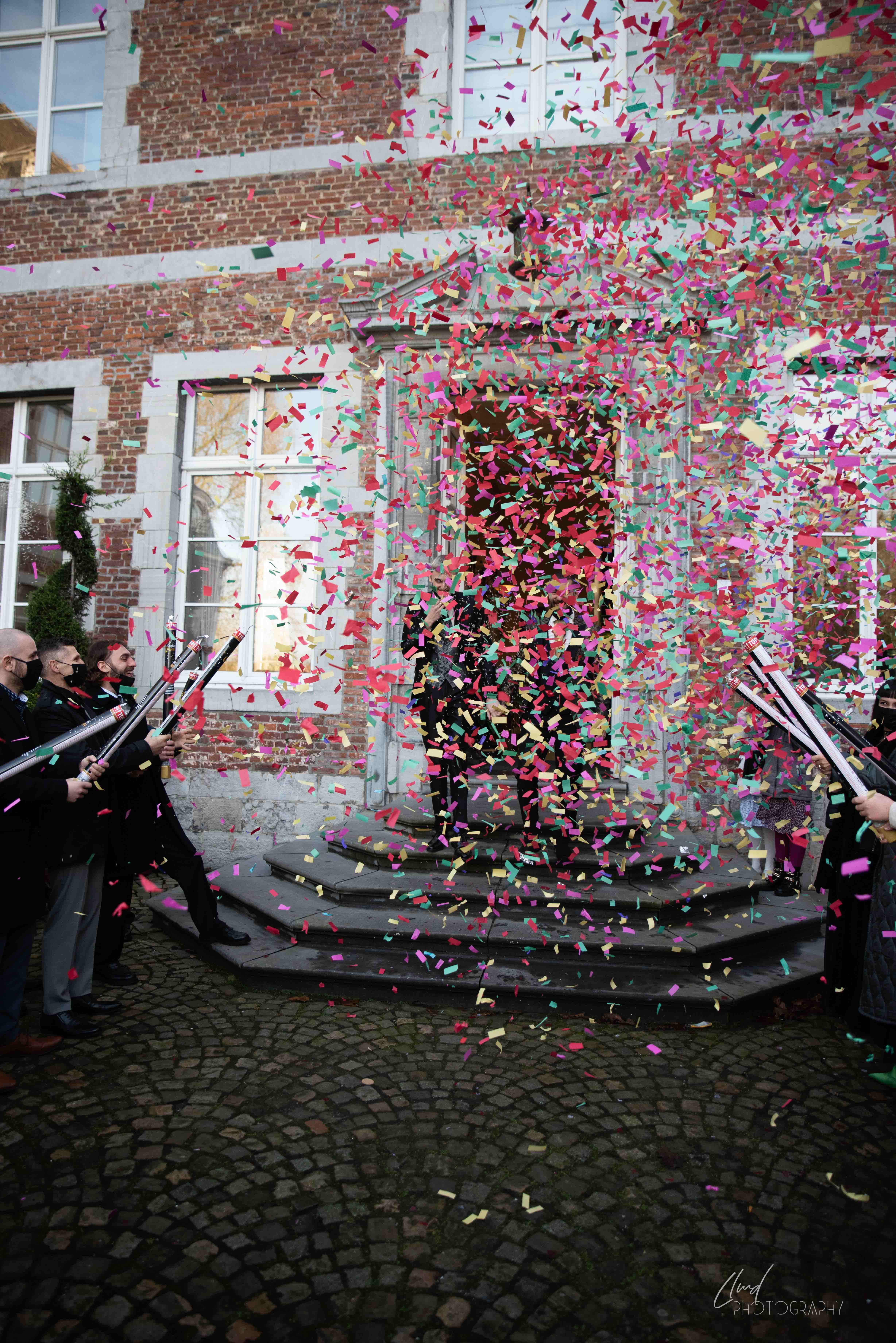 Confettis sortie